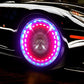 💧 50% RABATT! Wasserdichte LED-Radlichter – RGB-Speichenlicht, IPX6, USB-C, werkzeugfreie Montage, 30 Muster – Nachtsichtbarkeit & Style für Stadt-, MTB- & Falträder 🚲