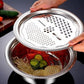 🔥 Heute -50 %! 🥣 3-in-1 Küchenschüssel-Set – Waschen, Abtropfen & Reiben in einem