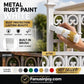 🖌️ Wasserbasierte Metallic-Silber-Farbe – Deckend, schnell trocknend & mit integriertem Pinsel – Ideal für kreative Projekte & Deko ✨
