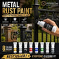 🖌️ Wasserbasierte Metallic-Silber-Farbe – Deckend, schnell trocknend & mit integriertem Pinsel – Ideal für kreative Projekte & Deko ✨