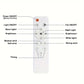 ✨Nur solange der Vorrat reicht: 56 % Rabatt!🍃 Intelligenter Deckenventilator mit Licht, RGB-Beleuchtung und Bluetooth-Lautsprecher♨️❄️