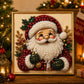🎄 LETZTER TAG: 50% RABATT –DIY Weihnachts-Perlenkunst-Set | Beflockte Leinwand mit kratzfesten, farbbeständigen Perlen – festliche DIY-Deko 🎅⛄❄️