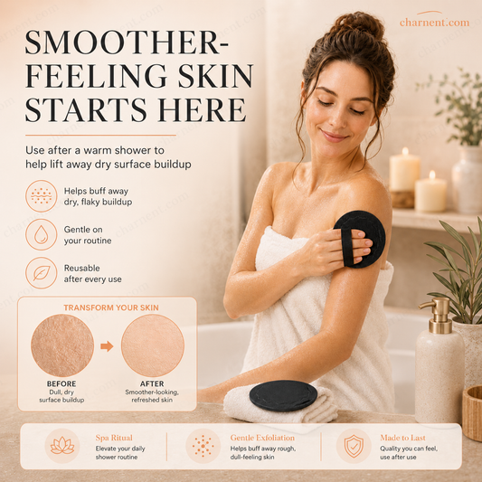 🚿  Zwei zum Preis von einem  Wiederverwendbare Peeling-Pads | Sanft für glatte, frische Haut🧖‍♀️