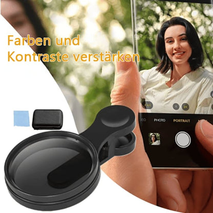 🔥Heißer Verkauf - 49% Rabatt📸Tragbares Polarisationskameraobjektiv für Smartphones (Passend für alle Modelle)