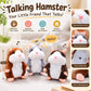 🔥50 % Rabatt🔥Sprechender Hamster als Plüschtier – wiederholt alles, was man sagt, schüttelt automatisch den Kopf, urkomischer Spaß für Kinder und Erwachsene