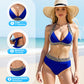 🔥👙Sexy Damen-Badeanzug mit V-Ausschnitt und Wellenmuster für den Urlaub