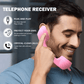 🎄Weihnachtsangebot📞Retro-Telefonhörer für iPhone und Android, Vintage-Telefonhörer mit Typ-C-Anschluss, HD-Mikrofon und Lautsprecher