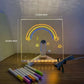🔥🎁 50 % Rabatt!! ⏳🎨 Leuchtendes LED-Zeichenbrett für Kinder 🖼️