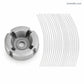 ⚙️ JETZT 50 % RABATT! 🌿 Aluminium-Trimmerkopf – 4-Faden-Schnitt & universelle Passform – robust & einfacher Fadenwechsel 🏡