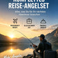 🚨⌛Nur heute: 50% Rabatt!🎣🎒Komplettes Reise-Angel-Set + Tragetasche – ideal für Angler unterwegs