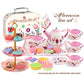 ⏳Zeitlich begrenztes Sonderangebot⏰Kinder-Teeservice Spielzeug – PP/PS – 17-teilig Tragbar für Kinder ab 3 Jahren – Fantasiespiel & Teeparty 🎀
