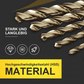 🔧 50% RABATT! 🔥 99-teiliges Set titanbeschichteter Bohrer – Hocheffizient & langlebig – Ideal für Metall, Holz & Kunststoff – direkt vom Hersteller 🛠️💪✨