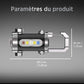 🔦⚡ Wiederaufladbarer Schlüsselanhänger – 300 Lumen, USB-C-Ladung & stoßfestes Design für Alltag und EDC 🔑