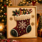 🎄 LETZTER TAG: 50% RABATT –DIY Weihnachts-Perlenkunst-Set | Beflockte Leinwand mit kratzfesten, farbbeständigen Perlen – festliche DIY-Deko 🎅⛄❄️