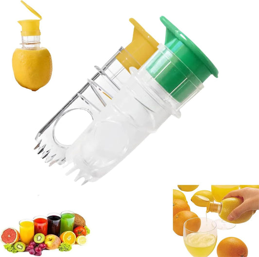 🍋 KAUFE 1, ERHALTE 1 GRATIS! 🧃 Zitronenpresse mit Schraubverschluss – Effizient, spritzfrei & leicht zu reinigen – Perfekt für Zitrusfrüchte in der Küche ✨