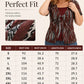 👕 LIMITED-TIME 50% RABATT! ✨ Retro Leoparden-Top – Eckiger Ausschnitt, 2-teilig Look ✨