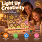 🥳HEISSER VERKAUF 2026🥳💞ÜBER 50.000 VERKAUFT! 🎨✨ 50 % RABATT! Leuchtende, löschbare Maltafel zum Selbermachen für Kinder – sanfte LED-Beleuchtung, wiederverwendbares Acryl, dient gleichzeitig als Nachtlicht. Unendlicher kreativer Spaß! 🛡️💚