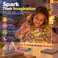 🥳HEISSER VERKAUF 2026🥳💞ÜBER 50.000 VERKAUFT! 🎨✨ 50 % RABATT! Leuchtende, löschbare Maltafel zum Selbermachen für Kinder – sanfte LED-Beleuchtung, wiederverwendbares Acryl, dient gleichzeitig als Nachtlicht. Unendlicher kreativer Spaß! 🛡️💚