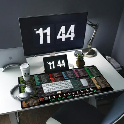 😍Bestseller😍Rutschfeste Schreibtischunterlage – schmutzabweisend und wasserfest, komfortable Schreibfläche für Büro und Zuhause 🏢📦