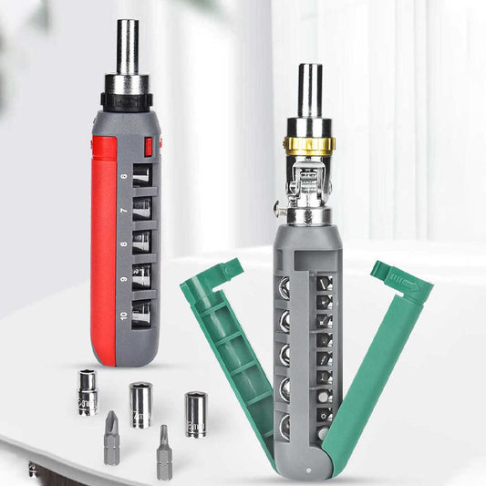 14-in-1 Multifunktions-Ratschenschraubendreher-Set