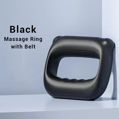 ⏰ Nur noch heute 50% Rabatt! 🟣 3-in-1 Multifunktionaler elektrischer Faszienring mit verstellbarem Gurt, Massage, Fettabbau & Verdauungsförderung für Bauch, Beine, Rücken & Schultern ✨
