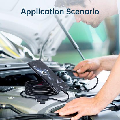🔍⏳ 50% RABATT, ZEITLICH BEGRENZT! Wasserdichte HD-Endoskopiekamera – Flexible Sonde, klare Sicht & ideal für Reparatur, Inspektion & enge Stellen ✨