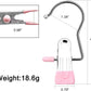 💥2025 Heißer Verkauf – 49 % Rabatt💥 Rostfreier Clip Platzsparende Wäscheklammer Hut- und Hosenaufbewahrung Hängender Reisehaken