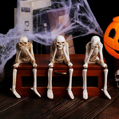 Skelettfigur für Gothic- und Halloween-Deko