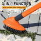 🌿 LIMITIERTES ANGEBOT 50% RABATT! ✨ 3-in-1 Unkrautbürsten-Set – Verlängerbar, Robuste Borsten, Vielseitig 🔧