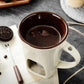 ⏳Nur für kurze Zeit – 50% RABATT⏰🍫Keramischer Schokoladenfondue-Becher