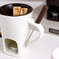 ⏳Nur für kurze Zeit – 50% RABATT⏰🍫Keramischer Schokoladenfondue-Becher