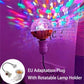 💥Begrüßen Sie Weihnachten mit 50 % Rabatt💥 Bunte rotierende Disco Ball Licht
