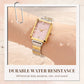 Elegant Rectangular Quartz Watch for Women