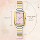 Elegant Rectangular Quartz Watch for Women