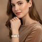 Elegant Rectangular Quartz Watch for Women