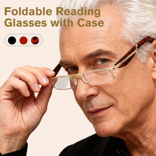 👓 60% RABATT! 🎉 Faltbare Blaulichtfilter-Brille – Leicht, Tragbar & Inklusive Etui 📖📦