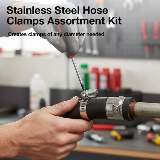 Stainless Steel Hose Clamps Assortment Kit