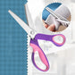 📢📢 50 % RABATT!! 🥳✨ Multifunktionale Zickzack-Schere, gezackte Schere ✂️🧵