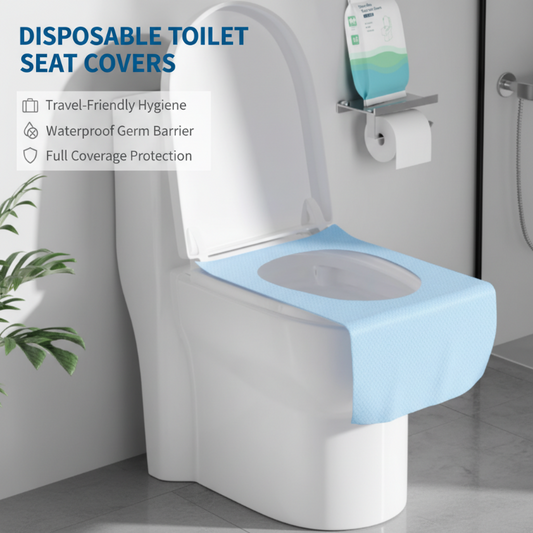 🏆Flash-Sale⚡Über 50.000 verkauft! Fast ausverkauft – 💥Einweg-Toilettensitzauflagen, wasserdicht – hygienisch, bequem und perfekt für Reisen und öffentliche Toiletten 🧳