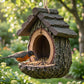 🔥60 % RABATT! 🐦 NEU EINGETROFFEN 2026 – Vogelfutterhaus für draußen mit realistischem Baumstumpf-Design | Gartendekoration und Wildtierschutzgebiet in einem! 🌿✨