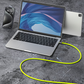 🔥 4-in-1 Schnellladekabel 240W – USB-C & USB-A, E-Marker Chip, Silikonkabel für Laptop, Handy & Tablet