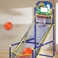 ⏰Jetzt 50 % Rabatt!⛹️Schneller Versand 🚚💨Basketball-Arcade-Spiel für Kinder (Indoor) mit 4 Bällen🏀