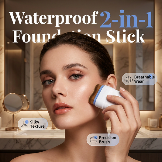 Wasserfeste 2-in-1-Foundation-Stift