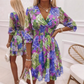 👗📢 MID-SEASON SALE: −50% NUR FÜR KURZE ZEIT! Farbblock-Kleid mit Rüschen & langen Ärmeln – Weich fallender Stoff, schmeichelhafte Taille, perfekt für Gartenpartys & Sommerfeste 🌸✨