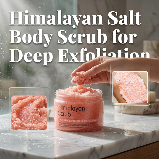 Himalaya-Salz-Körperpeeling für ein gründliches Peeling