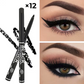 12er-Pack wasserfeste, ausziehbare Eyeliner-Stifte