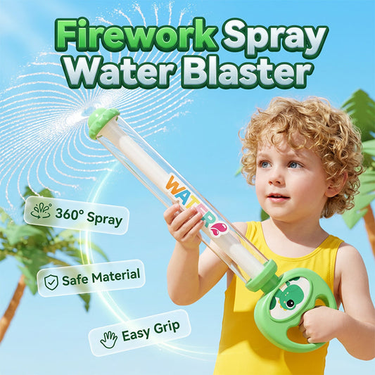 Wasserpistole im Feuerwerksstil mit Zugmechanismus