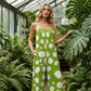 👗 50% RABATT! 🌼 Damen Jumpsuit mit Blumenmuster & weitem Bein – Leicht, fließend & luftig – Perfekt für heiße Sommertage, Strandurlaub oder einen romantischen Look im Alltag – feminin und bequem ✨☀️