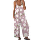 👗 50% RABATT! 🌼 Damen Jumpsuit mit Blumenmuster & weitem Bein – Leicht, fließend & luftig – Perfekt für heiße Sommertage, Strandurlaub oder einen romantischen Look im Alltag – feminin und bequem ✨☀️
