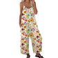 👗 50% RABATT! 🌼 Damen Jumpsuit mit Blumenmuster & weitem Bein – Leicht, fließend & luftig – Perfekt für heiße Sommertage, Strandurlaub oder einen romantischen Look im Alltag – feminin und bequem ✨☀️